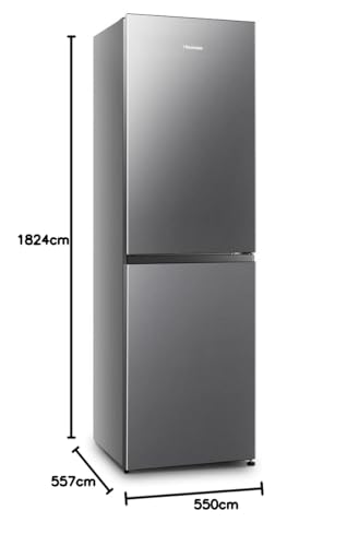 ElecCuisine réfrigérateur-congélateur Autoportante 256 L F Argent