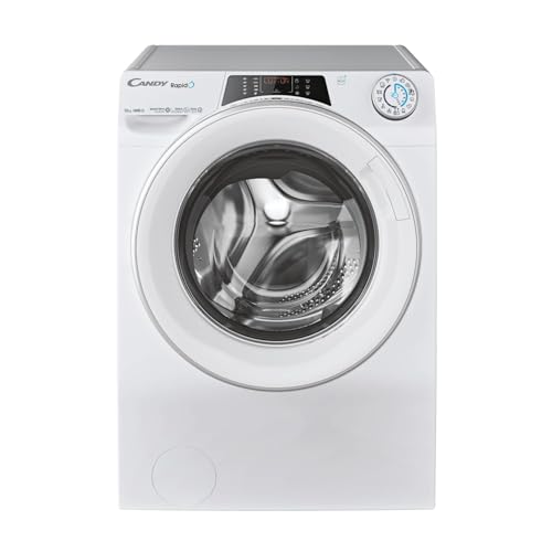ElecCuisine Lave-Linge Hublot - Machine à Laver 12kg/1400 trs/min - Classe Énergétique A - 15 Programmes - WiFI+Bluetooth, Ecran Digital, Mix Power System - Blanc - 85 x 60 x 67 cm