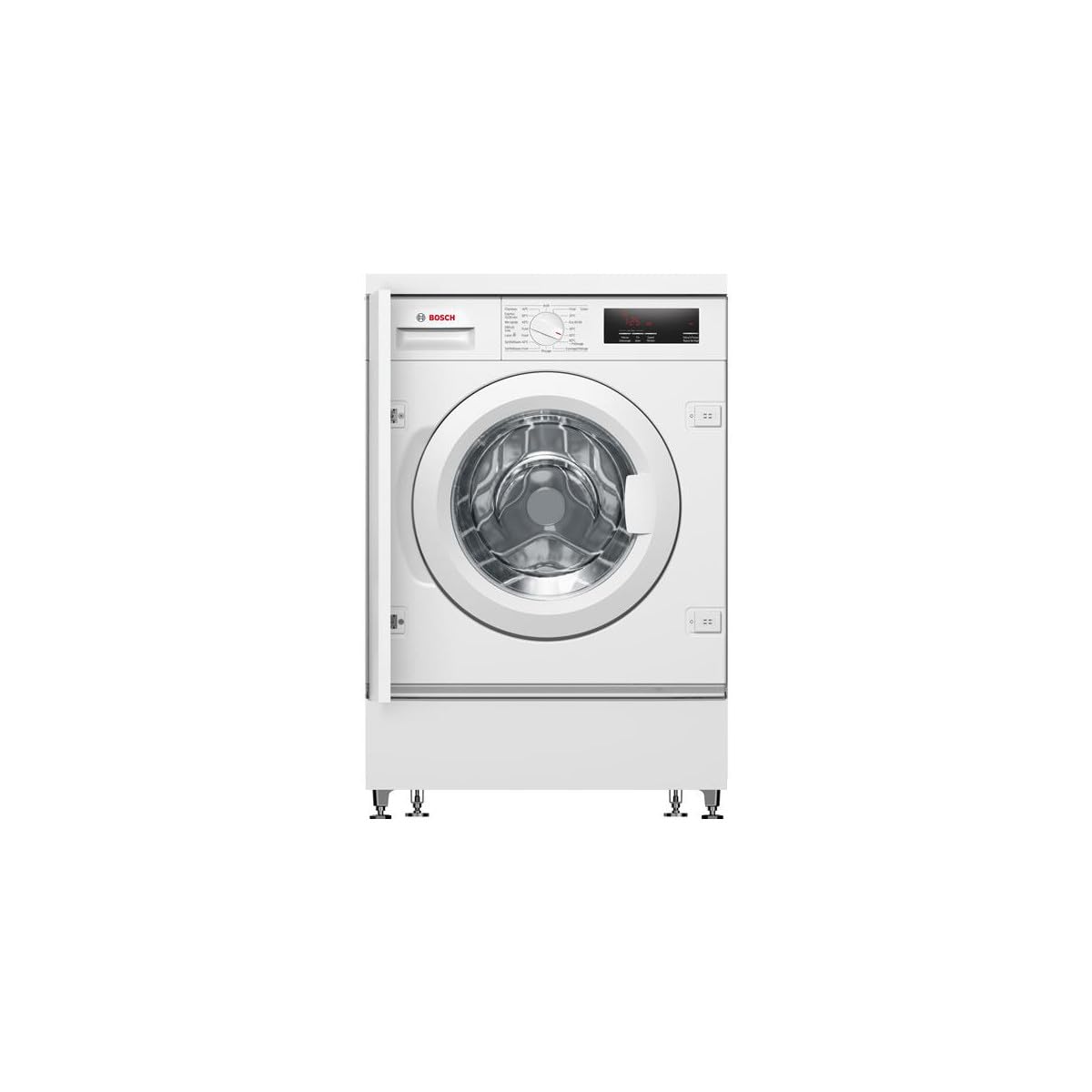 ElecCuisine Lave-linge Encastrable 7 kg - 1200 trs/min - Classe C - Moteur Induction Silencieux - Blanc