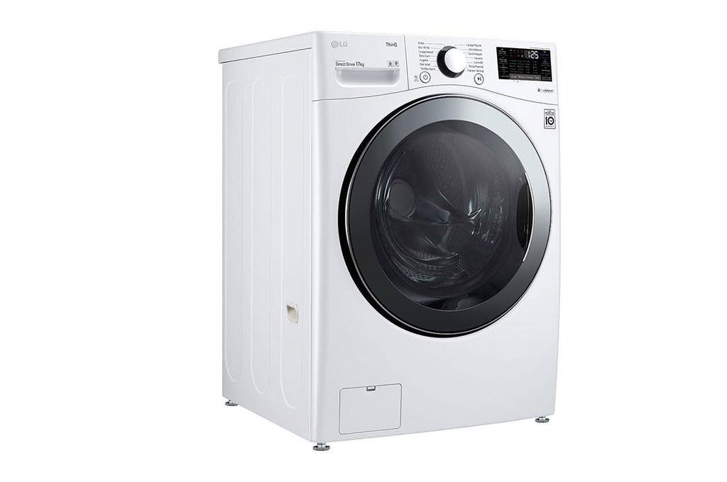ElecCuisine Lave-linge Frontal 17 kg - Moteur Induction Silencieux - Classe Énergétique E - Blanc