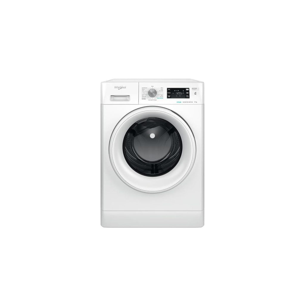 ElecCuisine Lave-linge Frontal 9 kg - Classe A - 1400 trs/min - Moteur Induction - Vapeur - Blanc