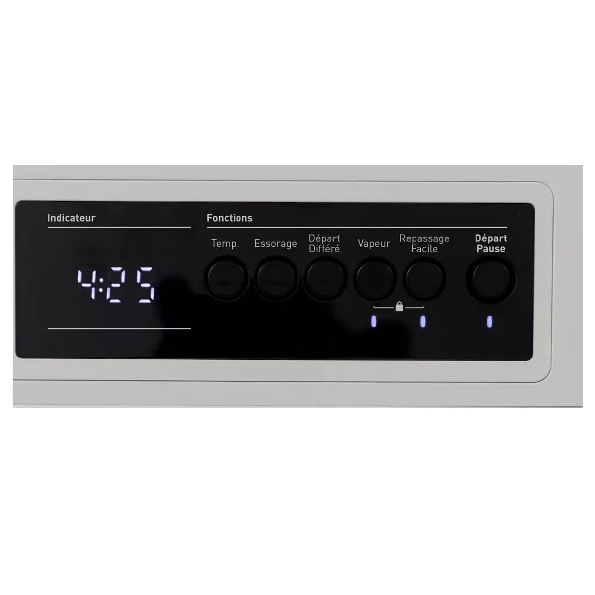 ElecCuisine Lave-linge Encastrable 8 kg - 1400 trs/min - Moteur Induction Silencieux - Blanc