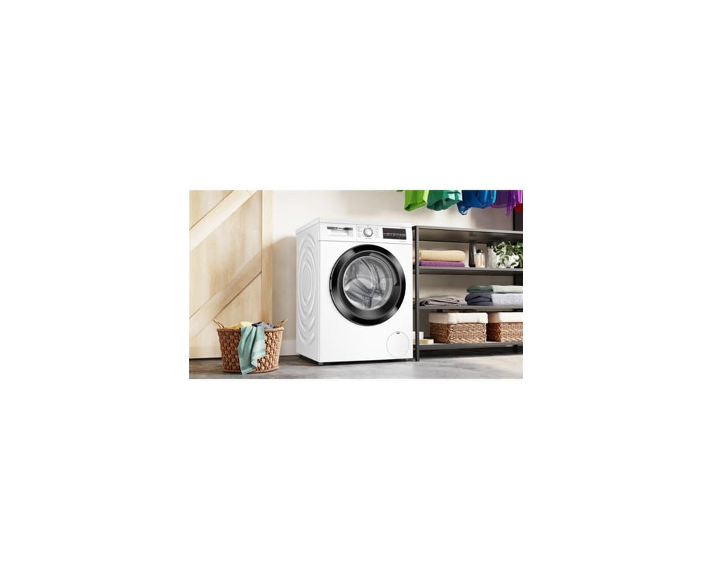 ElecCuisine Lave-linge Frontal 9 kg - Classe A - 1400 trs/min - Moteur Induction Silencieux - Blanc