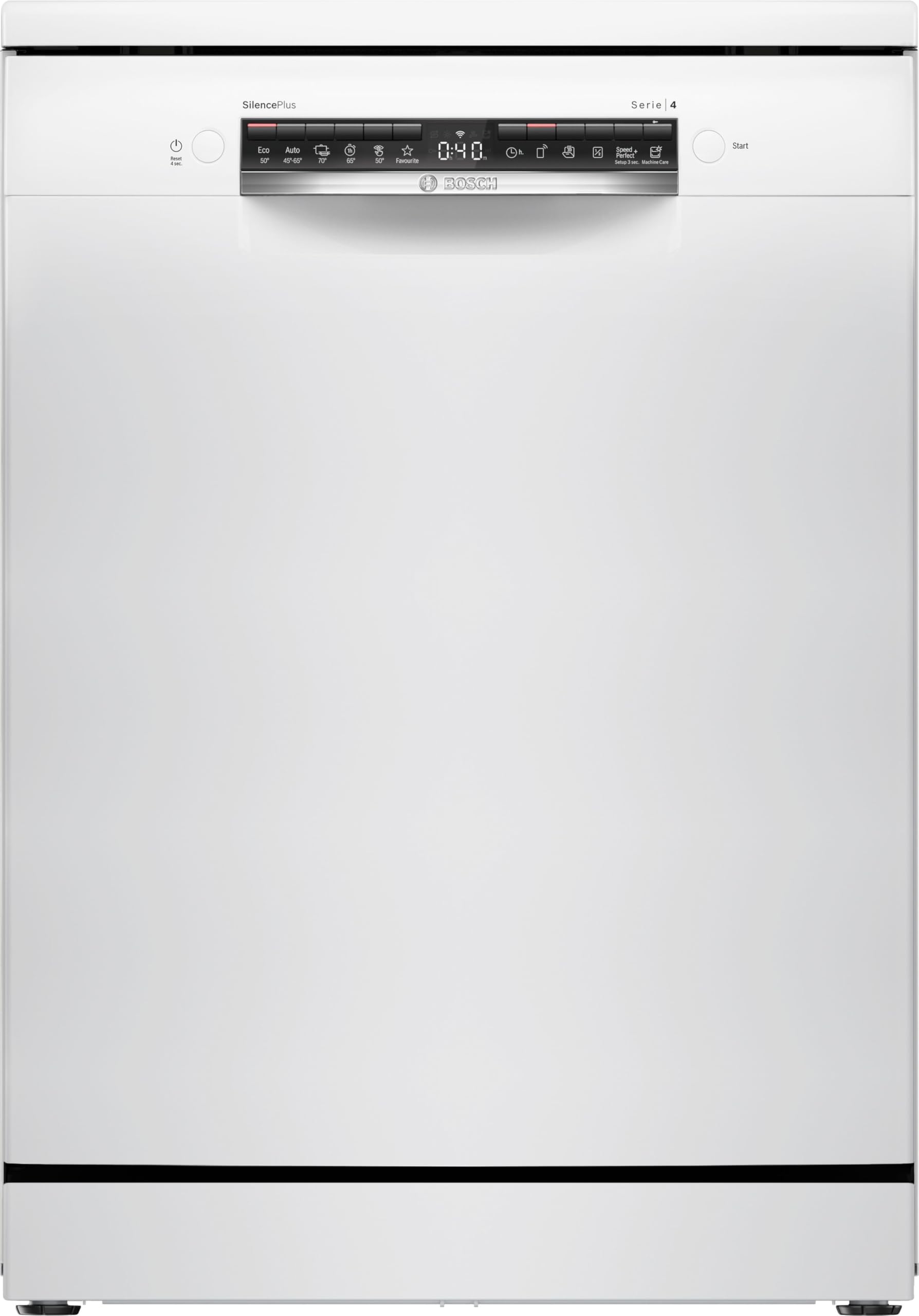 ElecCuisine Lave-vaisselle  Série 4 60 cm, Pose libre, Blanc