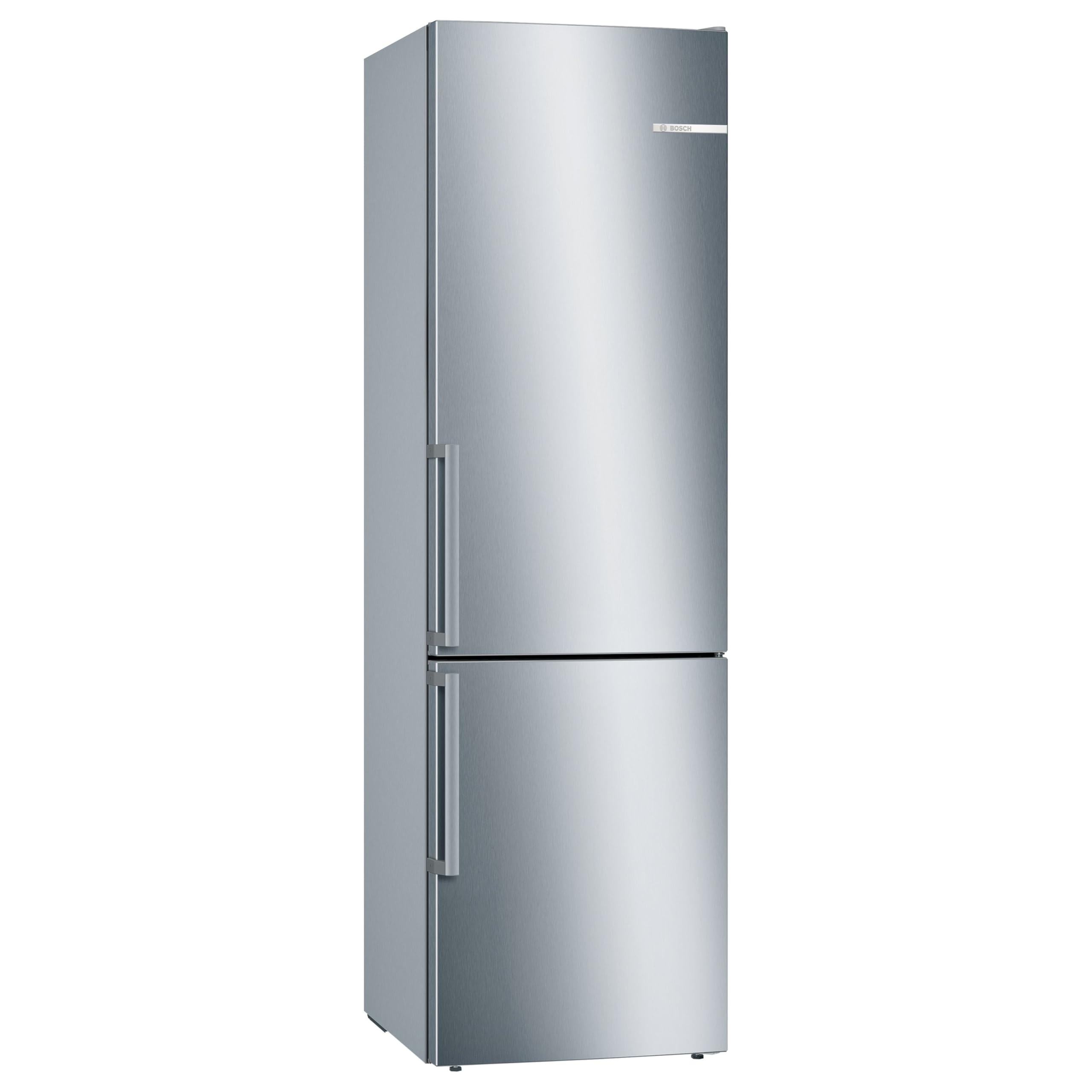 ElecCuisine Réfrigérateur Série 6 combiné pose-libre, 201 x 60 cm, Inox anti trace de doigts