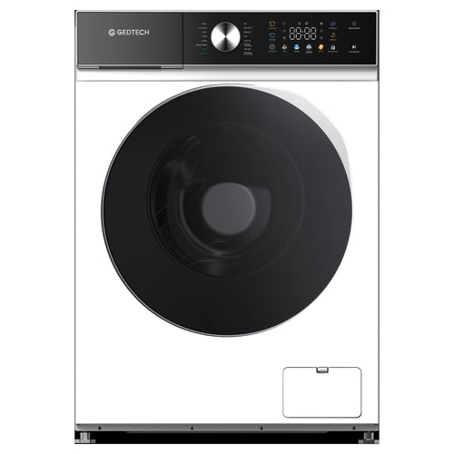 ElecCuisine Lave-linge frontal - 10 Kg - 1400 tr/mn - 16 programmes - Eco - Intensif - Rapide – Très Faible conso - Panneau commande LED couleur (Blanc, 10 Kg)