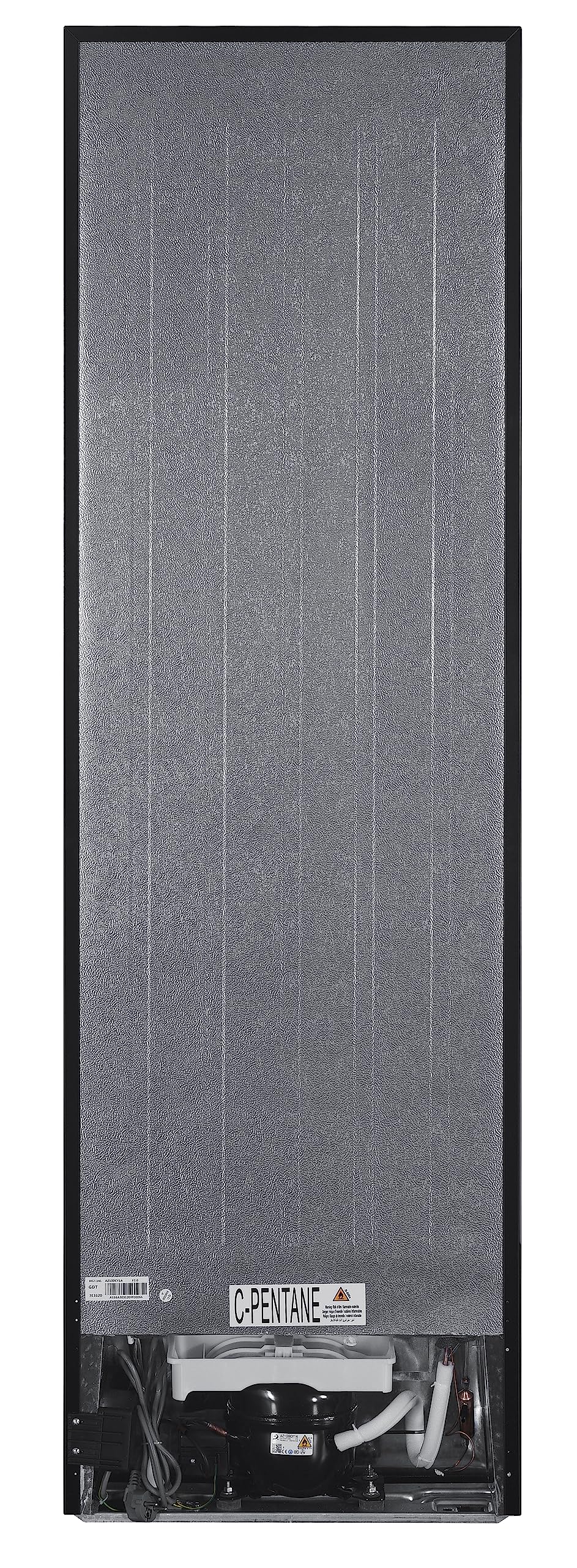 ElecCuisine Refrigerateur combiné - congélateur bas - Noir - capacité 262L - Classe E